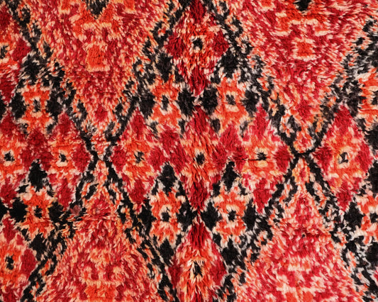 Vintage Moroccan Rug 6'6" x 11'1" – Ref. 4179