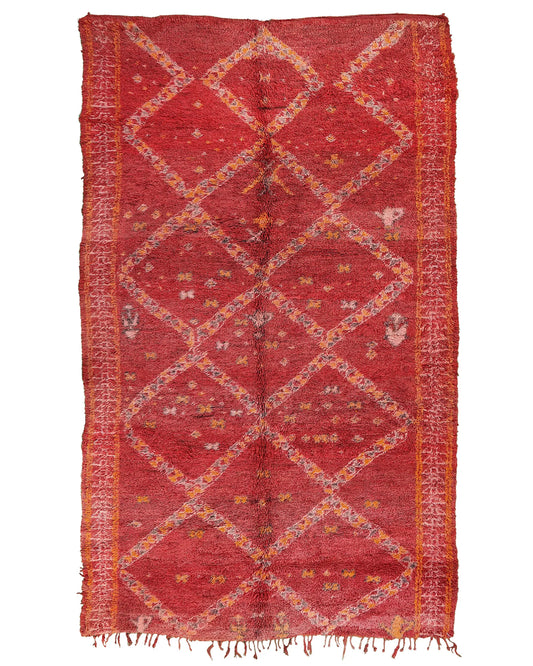 Vintage Moroccan Rug 5'7" x 11'4" – Ref. 4219
