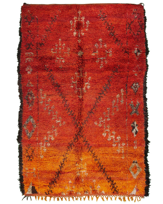 Vintage Moroccan Rug 6'0" x 10'8" – Ref. 4126