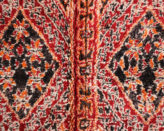 Vintage Moroccan Rug 6'6" x 12'5" – Ref. 4138