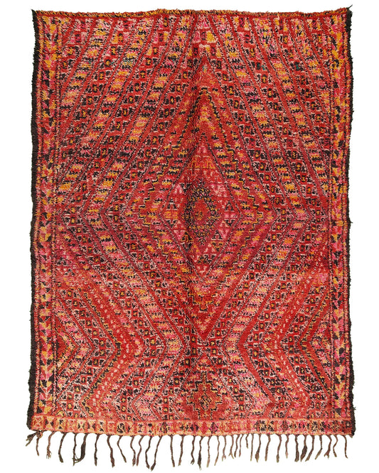 Vintage Moroccan Rug 6'6" x 9'7" – Ref. 4182