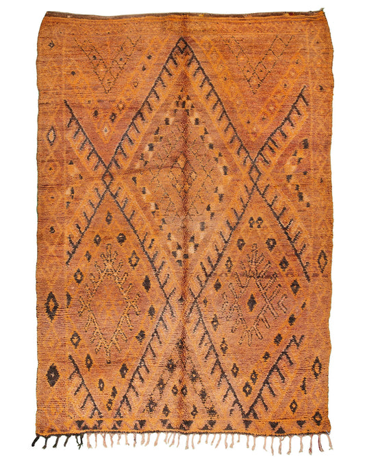 Vintage Moroccan Rug 6'2" x 11'3" – Ref. 4190