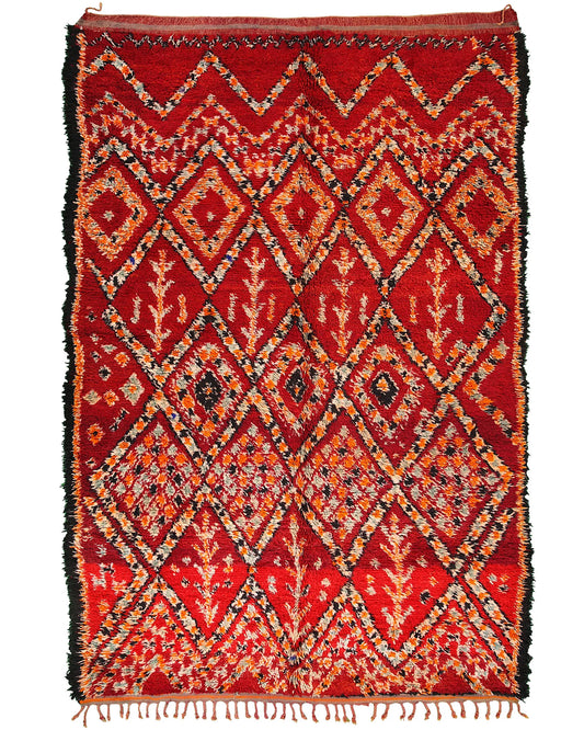Vintage Moroccan Rug 6'5" x 11'7" – Ref. 4203
