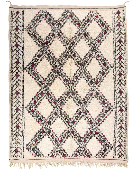 Vintage Moroccan Rug 6'1" x 8'7" – Ref. 4235