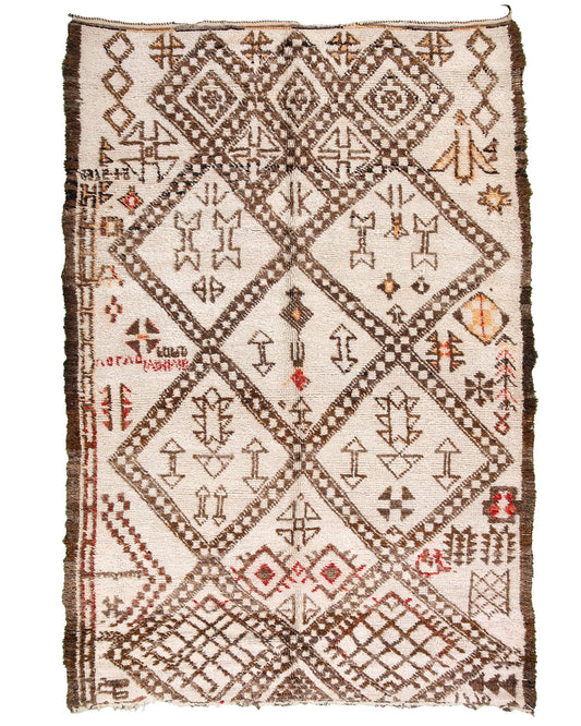 Vintage Moroccan Rug 6'2" x 9'8" – Ref. 4237