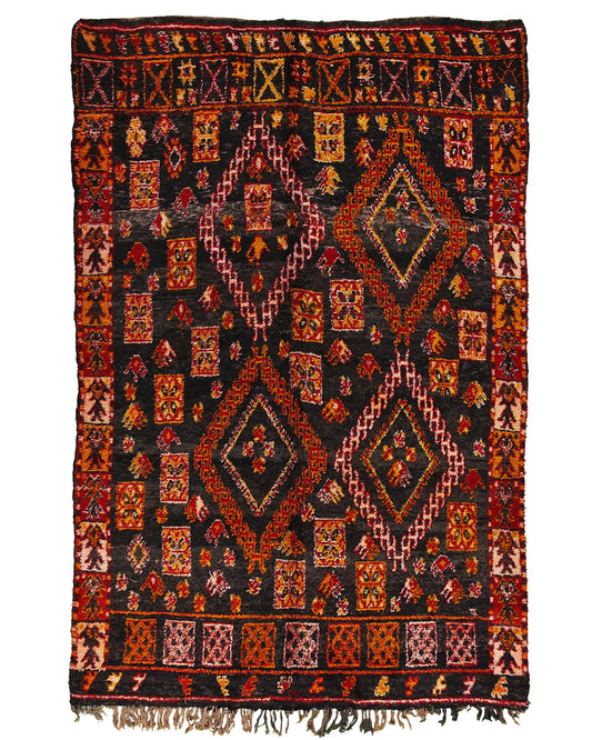 Vintage Moroccan Rug 5'7" x 9'4" – Ref. 4131