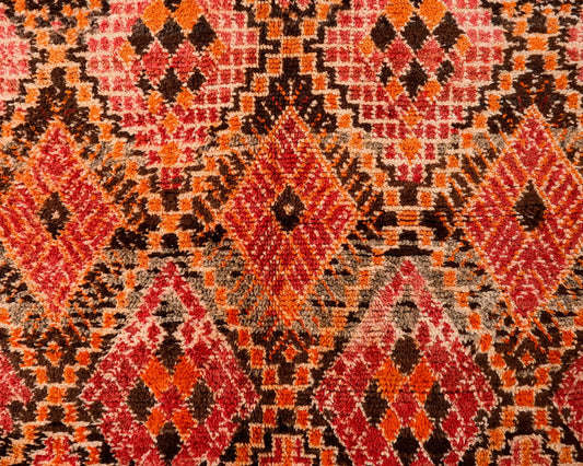 Vintage Moroccan Rug 6'7" x 12'5" – Ref. 4200