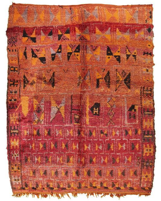 Vintage Moroccan Rug 6'5" x 8'9" – Ref. 4230