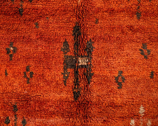 Vintage Moroccan Rug 6'3" x 11'4" – Ref. 4145