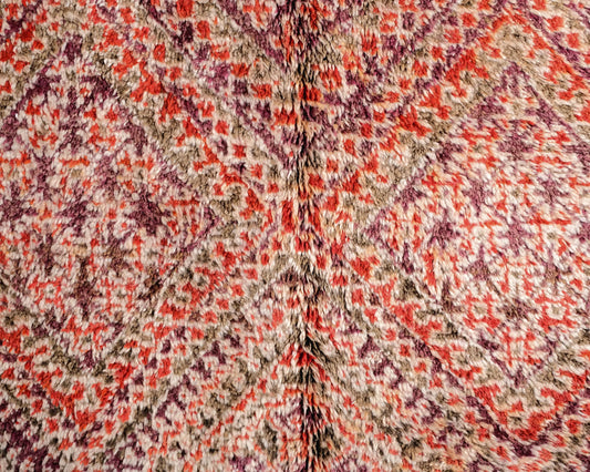 Vintage Moroccan Rug 6'6" x 13'5" – Ref. 4146