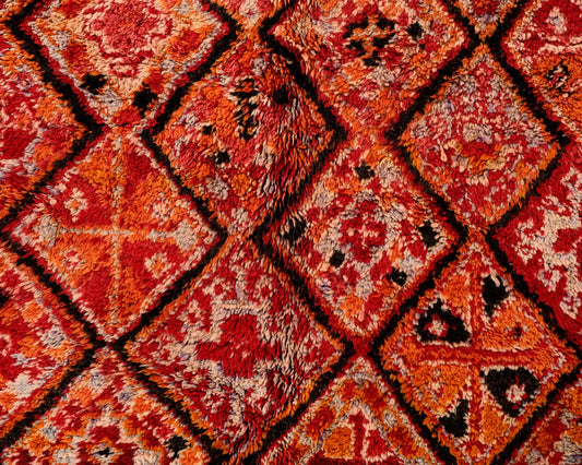 Vintage Moroccan Rug 6'7" x 9'3" – Ref. 4186