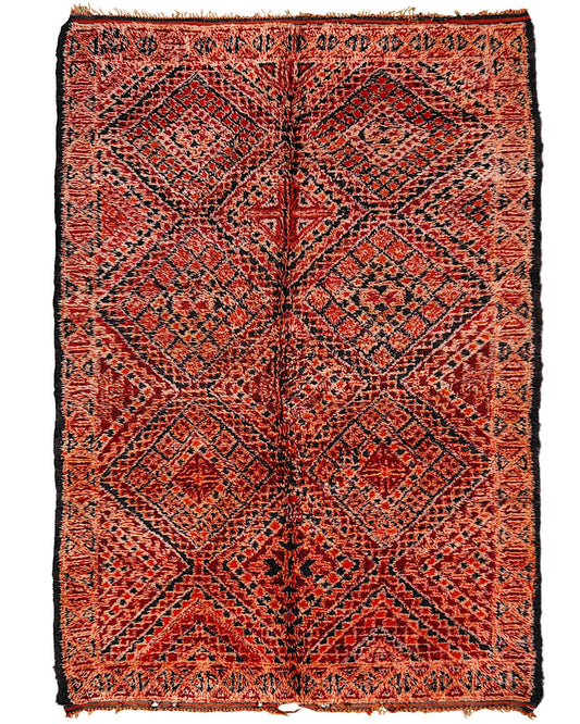 Vintage Moroccan Rug 6'0" x 10'6" – Ref. 4149
