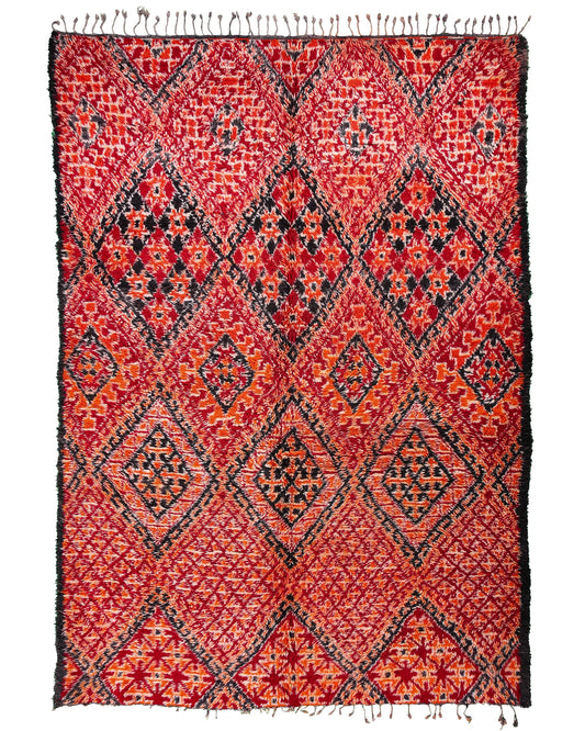 Vintage Moroccan Rug 6'6" x 11'1" – Ref. 4179