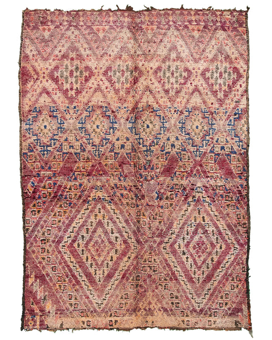 Vintage Moroccan Rug 6'9" x 11'9" – Ref. 4123